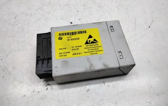 BMW 5 E60 E61 Center console control module 9183233