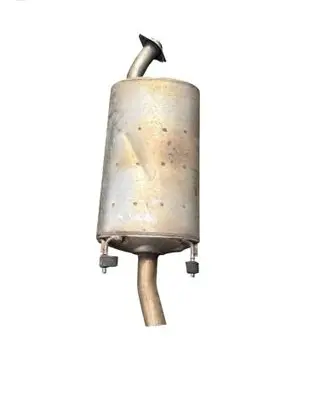 Lexus RX III Catalyst/FAP/DPF particulate filter 1742031330