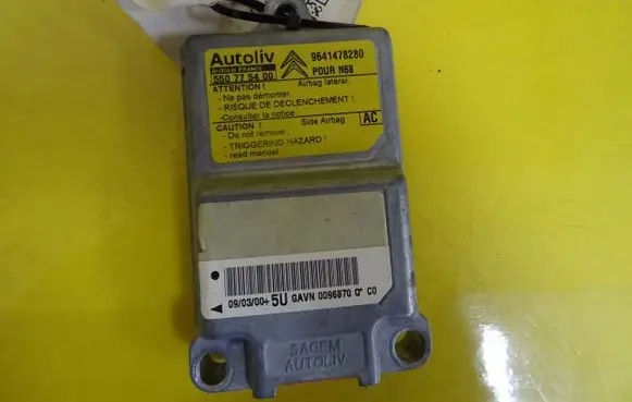 Citroen Xsara Picasso Airbag control unit/module 550775400 9641478280