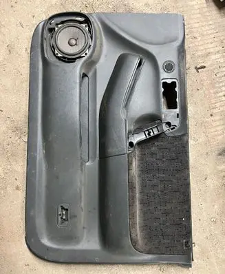 Front door card panel trim