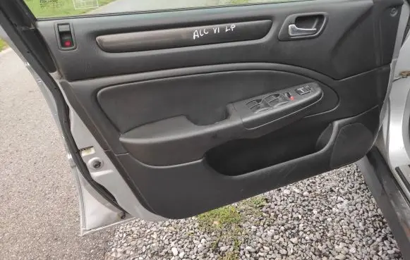 Honda Accord Coupe rear side trim panel 