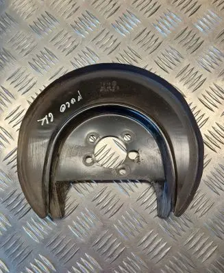 Volkswagen Polo V 6R Rear brake disc plate dust cover 6R0615611B 1616