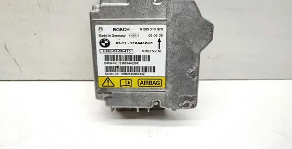 BMW 1 E82 E88 Airbag control unit/module 9184432 65779184432 0285010070