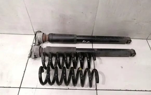 Mercedes-Benz C W204 Rear shock absorber with coil spring A2043201231 A2043240604
