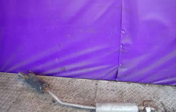 Opel Corsa C Muffler/silencer 