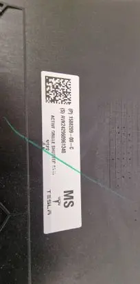 Tesla Model S Intercooler air guide/duct channel 158821000b