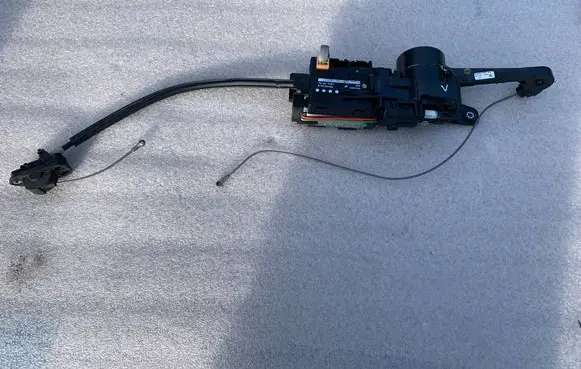 Volkswagen Sharan Sliding door latching motor 7N0959244B 7N0843385AF