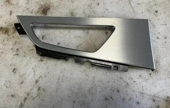Rear door card panel trim