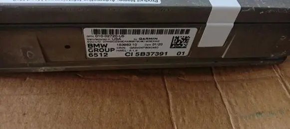 BMW X5 G05 GPS navigation control unit/module 5b37391 15398310 CL5B37391