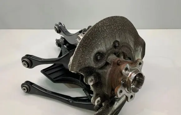Rear wheel hub spindle/knuckle