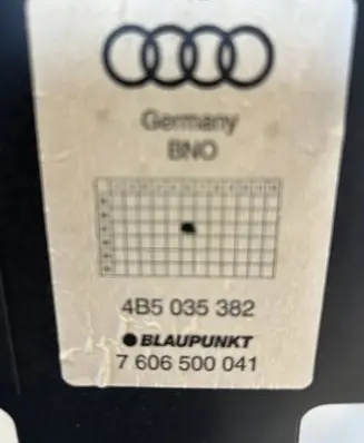 Audi A6 S6 C5 4B Subwoofer speaker 4B5035382