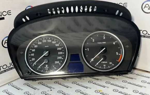 BMW 5 E60 E61 Speedometer (instrument cluster) 9194889