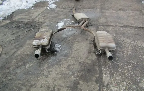 Audi A4 S4 B6 8E 8H Muffler/silencer 