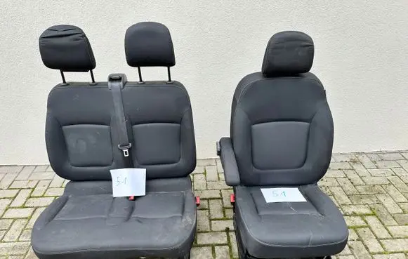 Renault Trafic III (X82) Seat and door cards trim set 876207632R