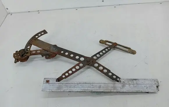 Mercedes-Benz S W126 Front door window regulator with motor 1267200246