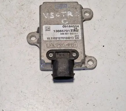Opel Vectra C ESP acceleration yaw rate sensor 09184504 448801002011 13665701