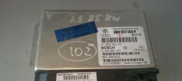 Volkswagen PASSAT B5 Gearbox control unit/module 3B0927156P 0260002669