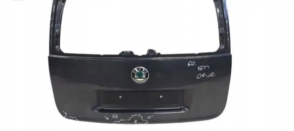 Skoda Yeti (5L) Tailgate/trunk/boot lid