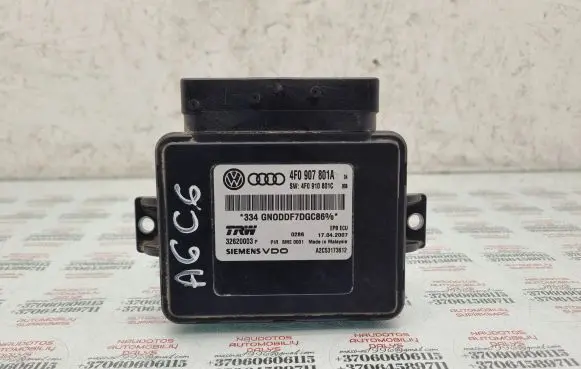 Audi A6 S6 C6 4F Brake system control unit/module 4F0907801A