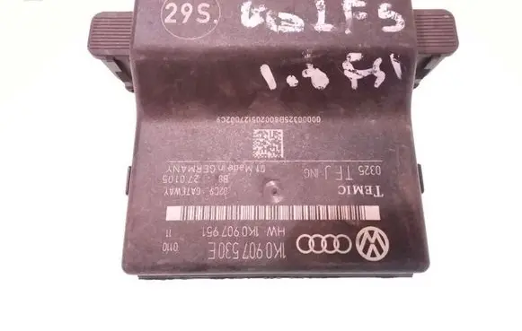 Volkswagen Golf V Gateway control module 1K0907530F
