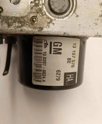Opel Zafira B ABS Pump 13157576 6279 10020700244