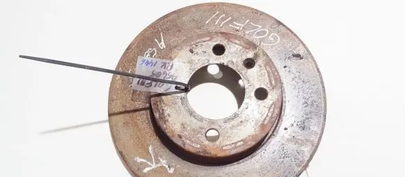 Volkswagen Golf III Front brake disc neventiliuojamas