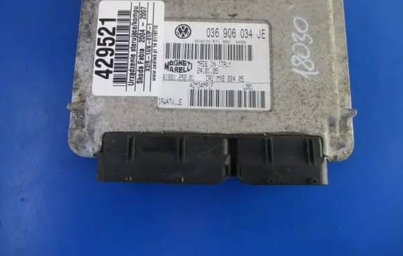 Skoda Fabia Mk1 (6Y) Engine control unit/module ECU 036906034JE