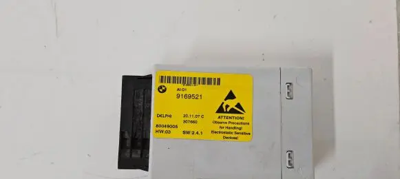 BMW 5 E60 E61 Central console control unit 9169521 80049005 307660