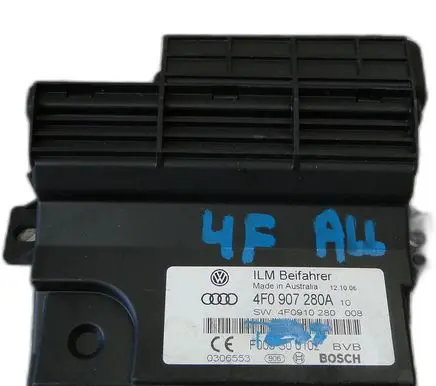 Audi A6 S6 C6 4F Trunk lid opening control unit 4F0907280A