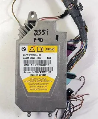 BMW 5 F10 F11 Airbag control unit/module 9239985 618307400E