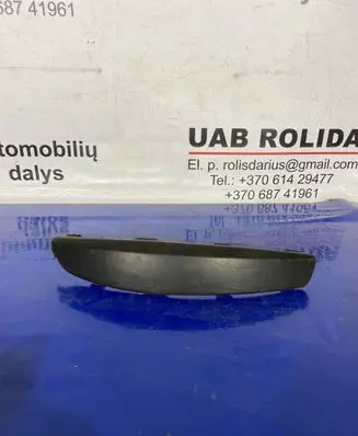 Front bumper splitter molding