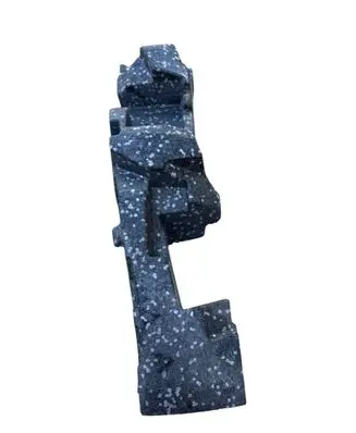 Front bumper foam support bar