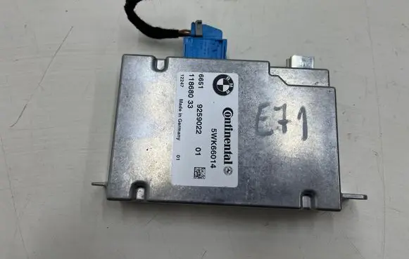 BMW X6 E71 Camera control unit module 11868033 9259022 5WK66014