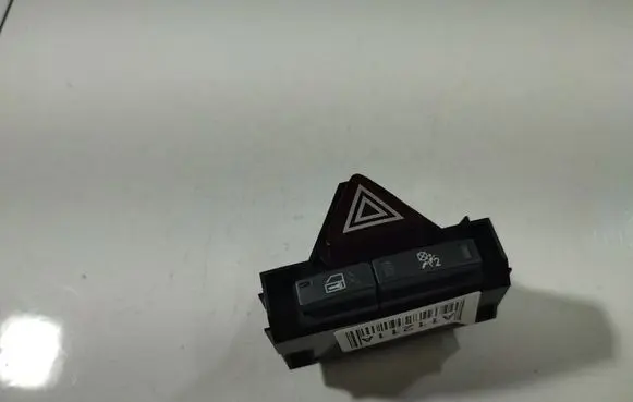 Opel Corsa D Hazard light switch 13189529