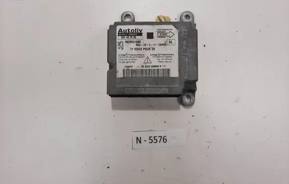 Peugeot 607 Airbag control unit/module 9659531880
