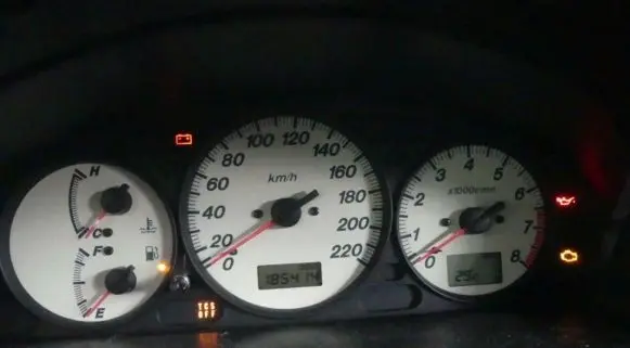 Mazda Premacy Speedometer (instrument cluster) IMPRK1256961