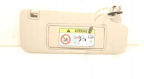 Sun visor clip/hook/bracket