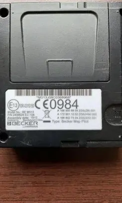 Mercedes-Benz SLK R172 GPS navigation control unit/module A1728100011 A1669008808 A172