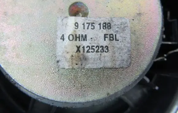 Opel Meriva A Audio system kit 9175188