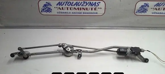 Nissan Note (E11) Front wiper linkage and motor