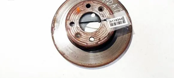 Renault Thalia I Front brake disc neventiliuojamas