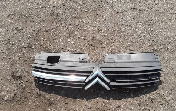 Citroen C5 Front bumper upper radiator grill 9636751980