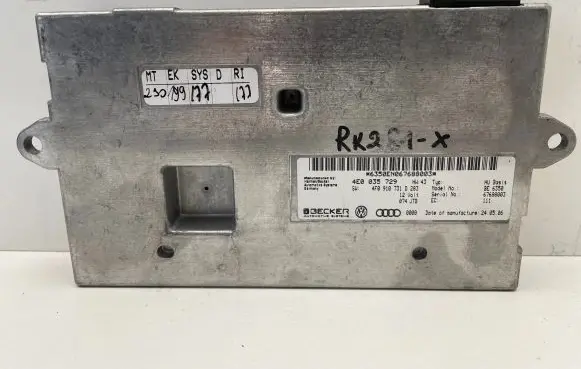 Audi A6 S6 C6 4F MMI control unit 4E0035729 4F0910731D