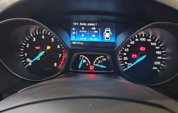 Ford Focus Speedometer (instrument cluster) F1ET10849BJS IMPRK1562258