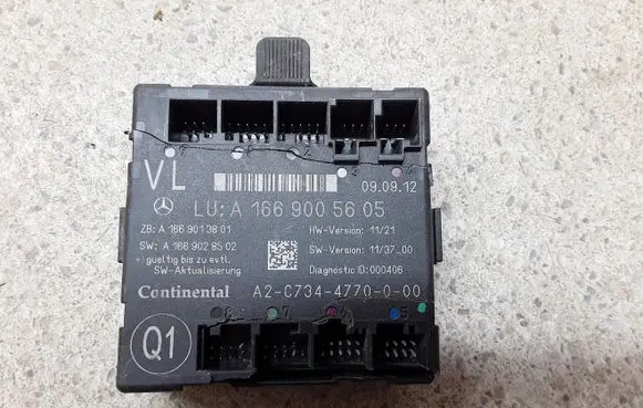 Mercedes-Benz GL X166 Door control unit/module A1669005605