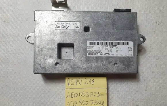 Audi A6 S6 C6 4F MMI control unit 4E0035729