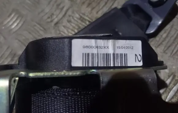 Citroen DS5 Rear seatbelt 98000632XX