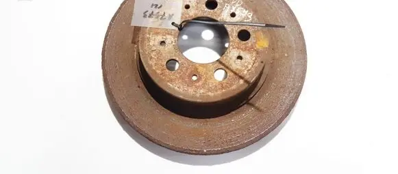 Volvo S80 Rear brake disc neventiliuojamas