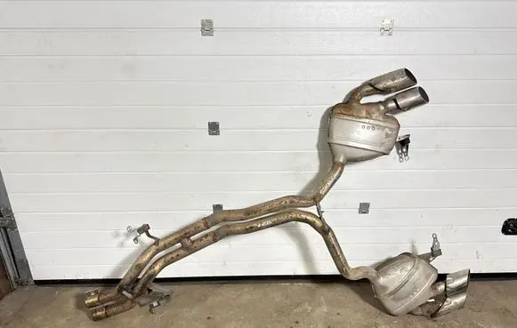 Porsche Macan (95B) Muffler/silencer 95B253611M 95B253612E T95B107
