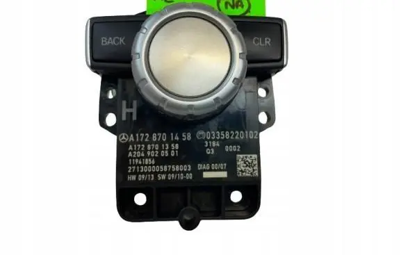 Mercedes-Benz SLK R172 Multifunctional control switch/knob A1728701458